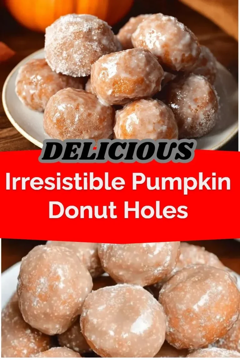 Delicious homemade pumpkin donut holes dusted with sugar